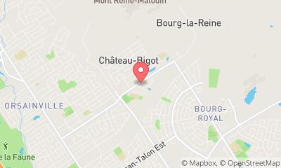 map, NAPA AUTOPRO - Centre De Service Chateau Bigot Inc