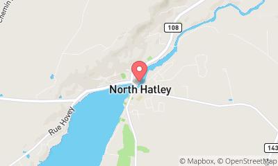 map, North Hatley Marina