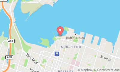 map, Royal Hamilton Yacht Club
