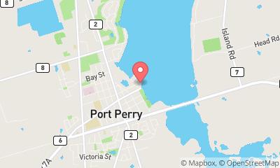 map, Port Perry Marina