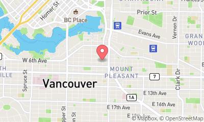 map, Cycle BC Rentals & Tours