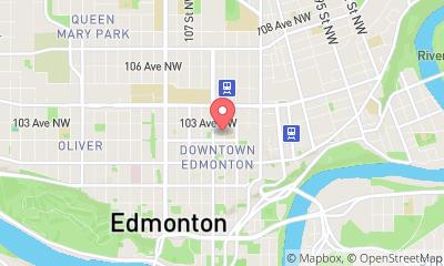 map, Furnished Suites in Edmonton