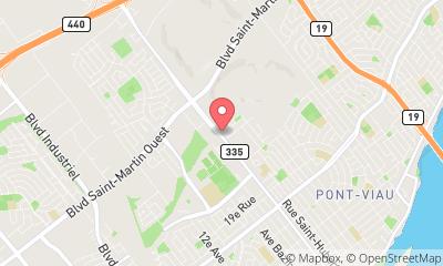 map, Motel Newstar Laval