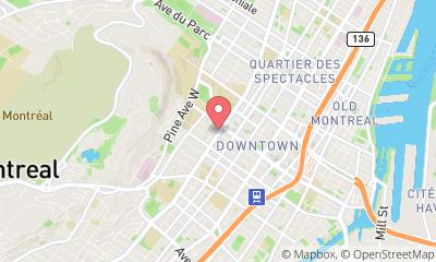 map, Sofitel Montréal Le Carré Doré
