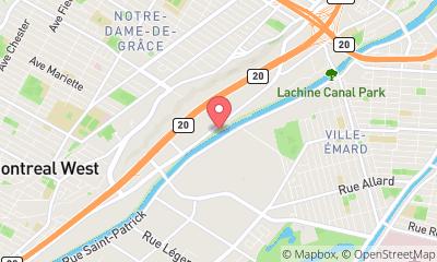 map, Canoé & Kayak Halte Notre-Dame à Montréal (QC) | CanaGuide