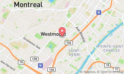 map, Premiere Suites-Westmount Montreal