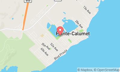 map, Camping L'Escale Pointe Calumet Inc