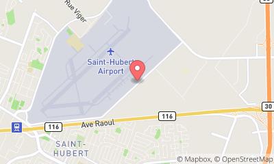 map, Montreal Saint-Hubert Longueuil Airport