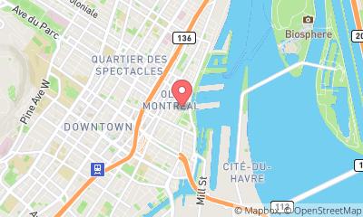 map, Galerie Bloom - Art Gallery - Old Montreal
