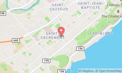 map, École secondaire Quebec High School