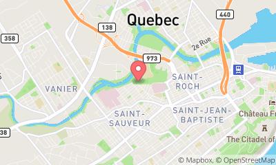 map, Association Soccer Quebec-Ctr