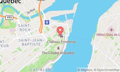 map, Quebec City Evening Gourmet Food Tour by HQ Services Touristiques Inc