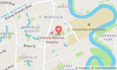 map, Winnipeg Youth Soccer Association (WYSA)