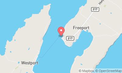 map, Tiverton Ferry
