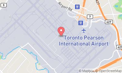 map, CanaGuide,aerodrome,baggage claim,airstrip,runway,airfield,Toronto Pearson International Airport,terminal, Toronto Pearson International Airport - Plane in Mississauga (ON) | CanaGuide
