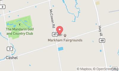 map, Markham Fairgrounds