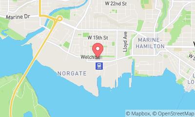 map, Climb Base5 (North Vancouver)
