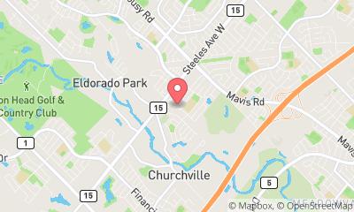 map, Airport Drop Limo Brampton - Airport Pickup Specialist