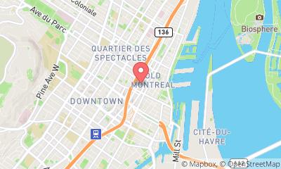 map, InterContinental Montreal, an IHG Hotel