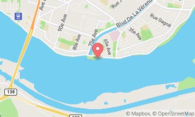 map, Rafting Montréal
