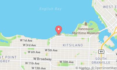 map, Aventure Kiteboard Family à Vancouver (BC) | CanaGuide