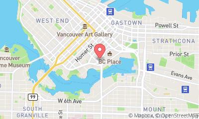map, Rumble Boxing Vancouver Yaletown