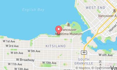 map, Vancouver Water Adventures LTD.