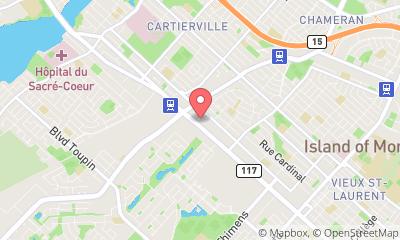 map, Islamic Center of Quebec - El Markaz Islami