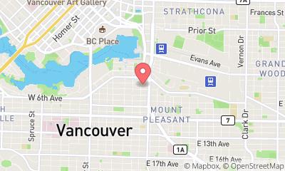 map, Vancouver Young Actors School (VYAS)