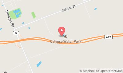 map, Calypso Theme Waterpark