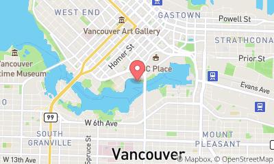 map, port d'accueil,port de bateaux,#####CITY#####,voilier,port de plaisance,jetée,bassin nautique,halte nautique,quai,port nautique,yacht club,mouillage,CanaGuide,club nautique,ponton,embarcadère,amarrage,Quayside Marina, Quayside Marina - Marina à Vancouver (BC) | CanaGuide