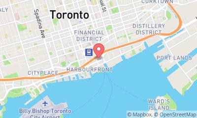 map, Boxing DownTown Toronto - Private Boxing Lessons - Toronto Personal Training