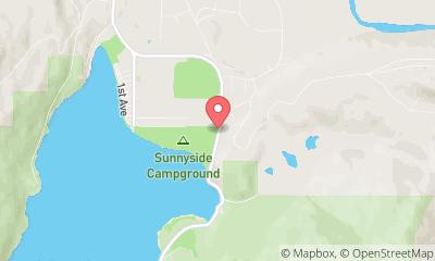 map, Sunnyside Campground