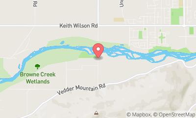 map, Vedder River Campground
