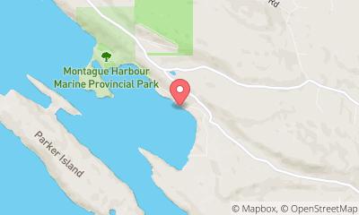 map, Gulf Island Kayaking