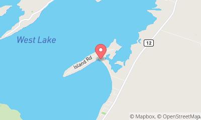 map, Pontoon Boat Rentals - Sandbanks