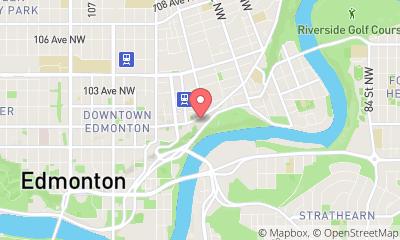 map, Edmonton Convention Centre
