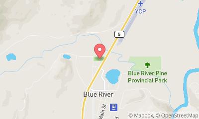 map, Blue River Campground & RV Park