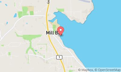 map, Mill Bay Marina