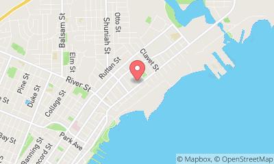 map, Port Arthur Curling Club