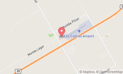 map, runway,Montréal/Les Cèdres Airport,terminal,airfield,CanaGuide,airstrip,aerodrome,baggage claim, Montréal|Les Cèdres Airport - Plane in Les Cèdres (QC) | CanaGuide