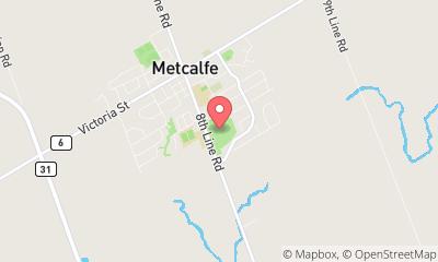 map, Metcalfe Agricultural Society / Metcalfe Fair