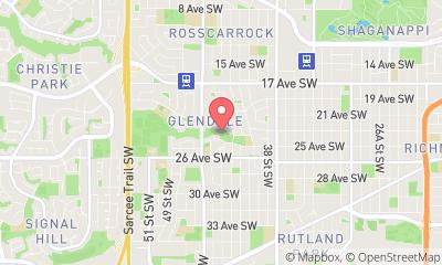 map, Glendale & Glendale Meadows Community Association Hall & Rink