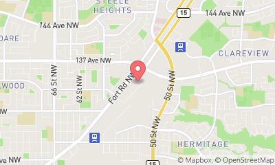map, Sentinel Storage - Edmonton North