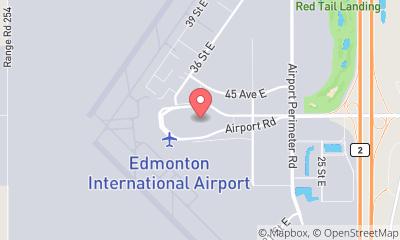 map, jetSet Parking Edmonton
