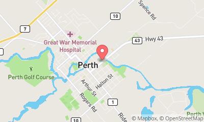 map, Perth Major Outfitters Boat Rentals & Mini Golf