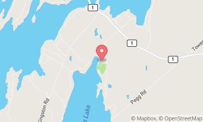 map, Bass Lake Campground