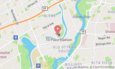 map, Ottawa Sports and Entertainment Group