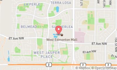 map, West Edmonton Mall