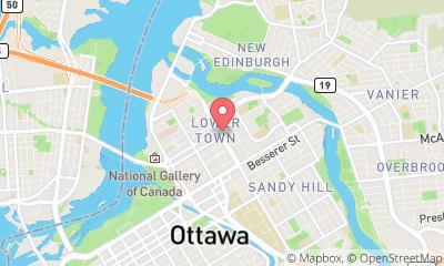 map, Holiday Inn Express & Suites Downtown Ottawa East, an IHG Hotel